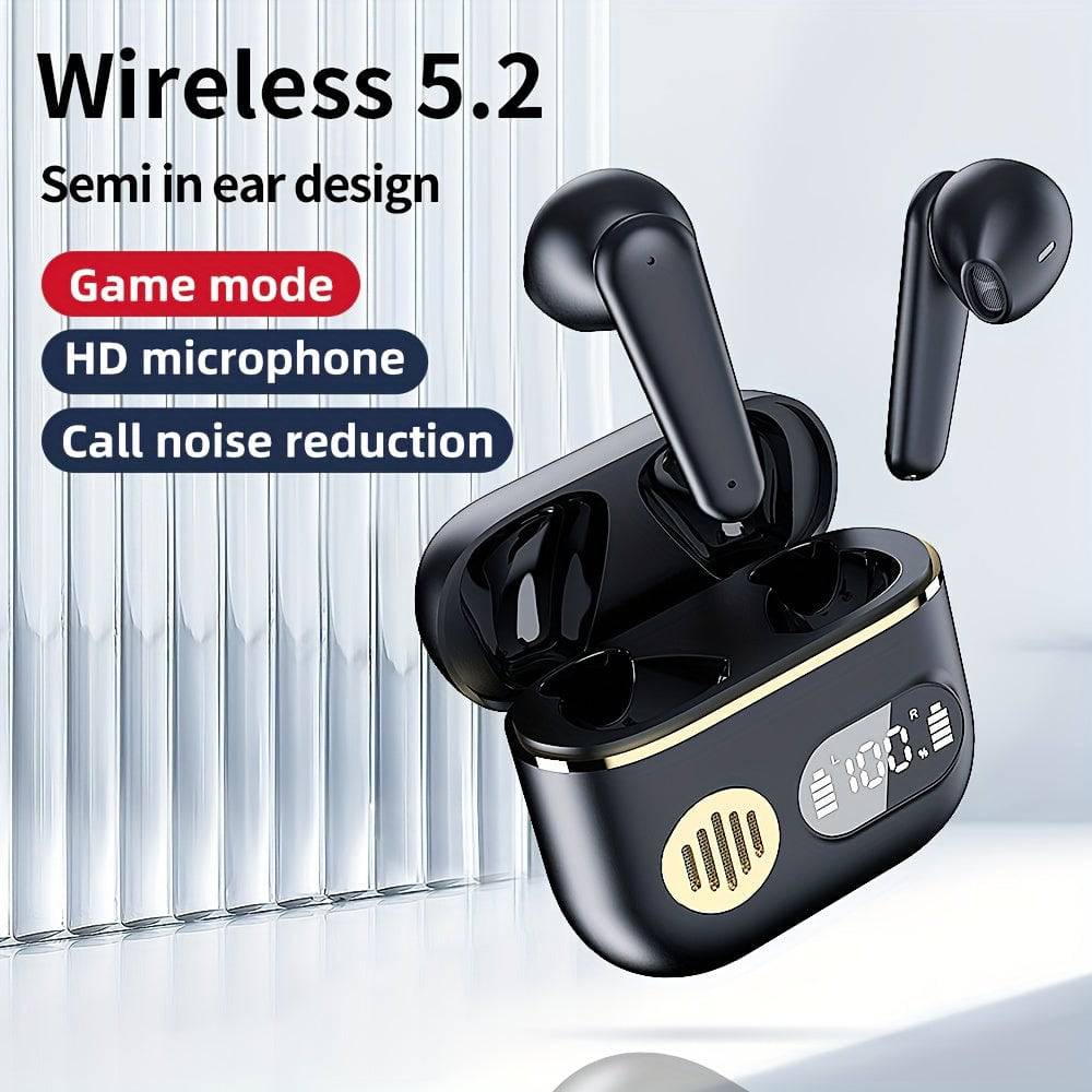 Wireless-Kopfhörer mit Geräuschunterdrückung und langer Akkulaufzeit.