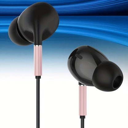 BlueSpectrum In-Ear Kopfhörer mit Typ-C Anschluss - Musik, Anrufe & Lautstärke steuern! Kompatibel mit Apple, Samsung, Huawei, XiaoMi - Halloween-Geschenke!