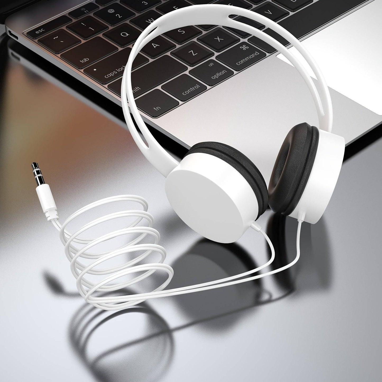 1pc Mobiles Musik- und Gaming-Headset ohne Mikrofon (3,5mm)