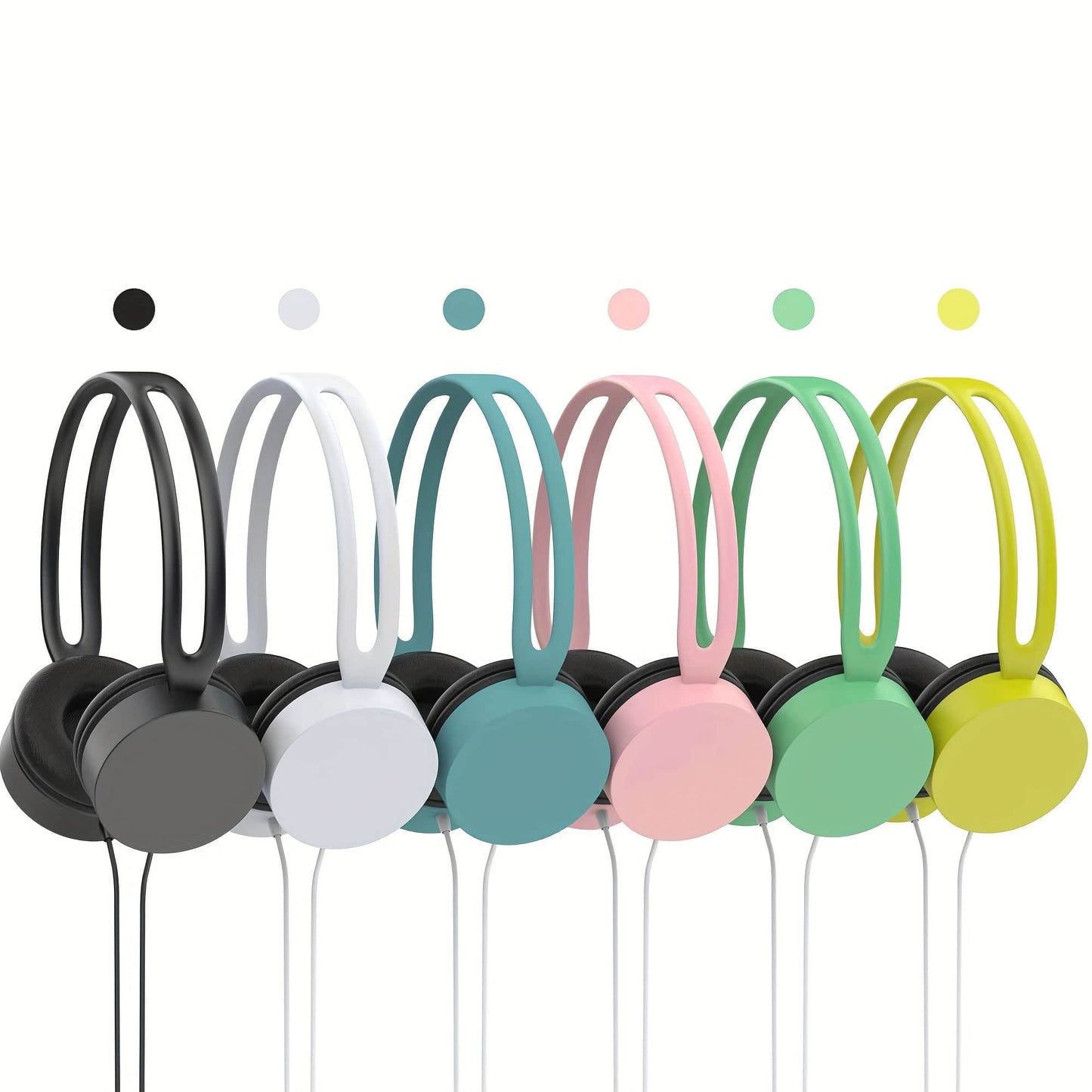 1pc Mobiles Musik- und Gaming-Headset ohne Mikrofon (3,5mm)