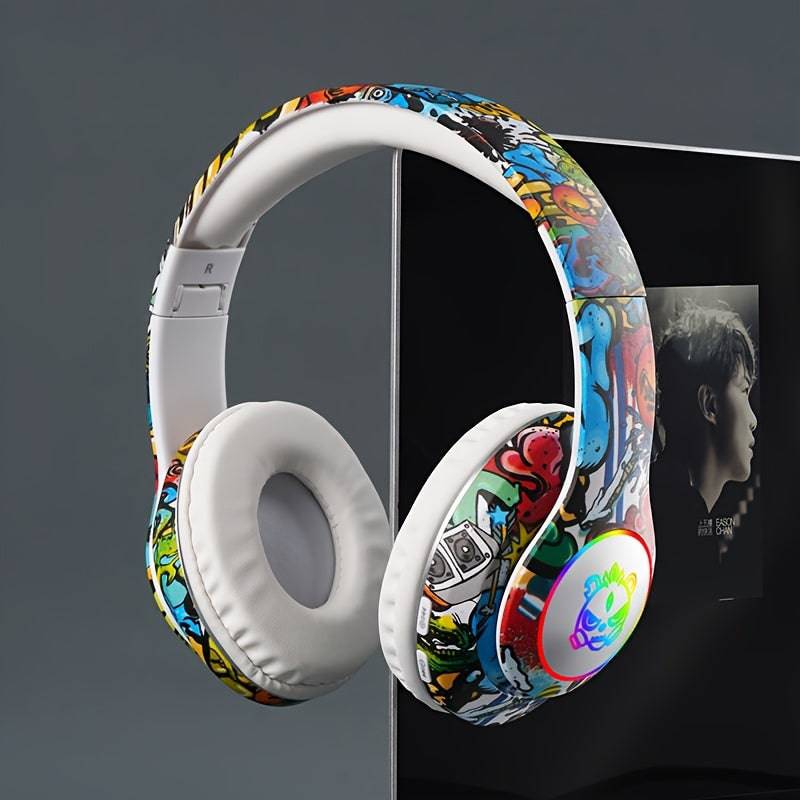 Cool And Fashionable,Wireless Headset Headset E-sports Gaming Headset Für Computer Phone Tablet Lange Akkulaufzeit Holiday Gifts Genießen Sie Musik & Freisprech-Anrufe Auf Dem Telefon