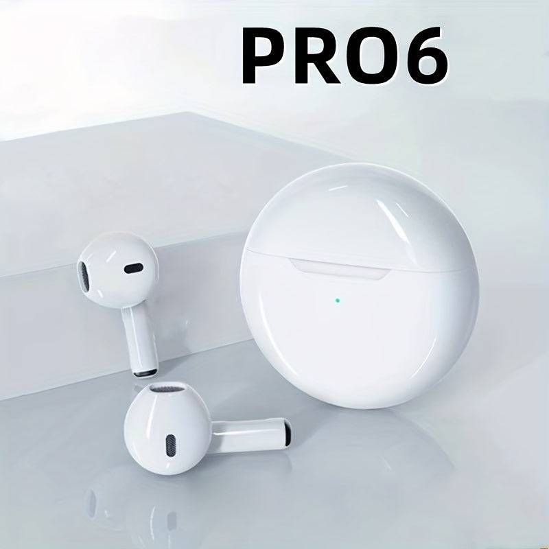 Pro6 TWS In-Ear-HiFi-Wireless-Ohrhörer - Perfekter Sound, ultimativer Komfort!