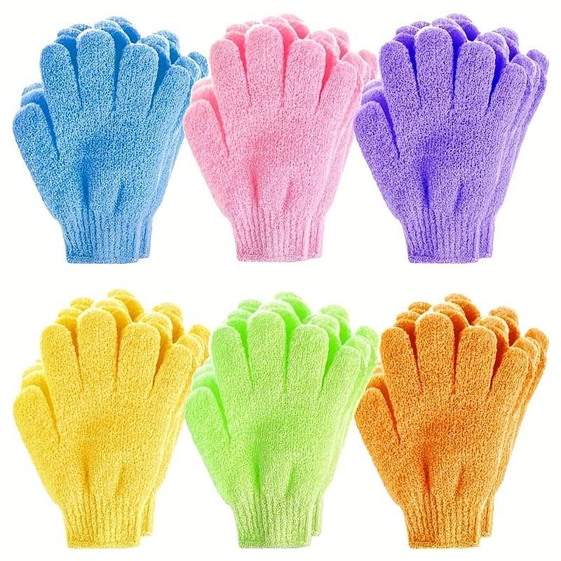Effektiver Hautschutz und Peeling für Männer und Frauen mit Badhandschuhen