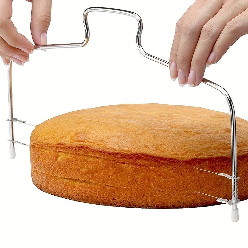 Verstellbarer Kuchenhebel aus Edelstahl - Perfektes Backwerkzeug