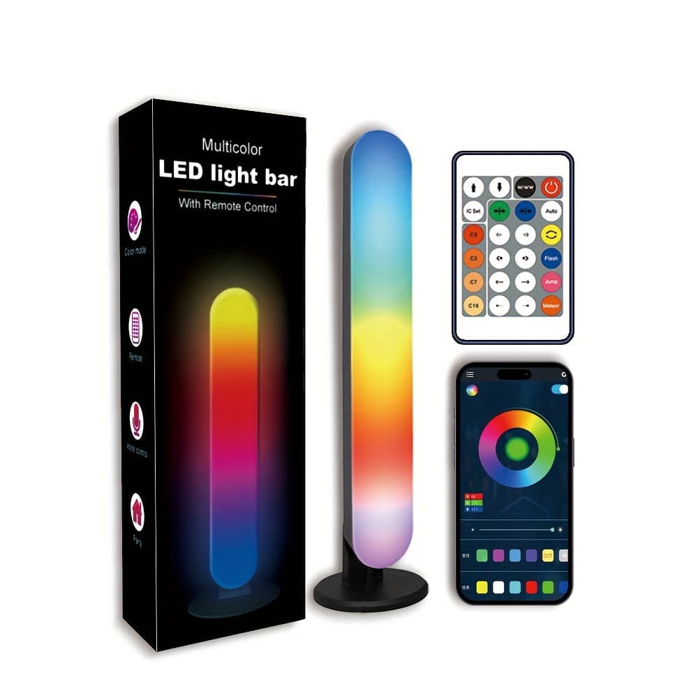 Smart LED-Lichtleisten: RGBIC, TUYA, Alexa & Google Assistant kompatibel