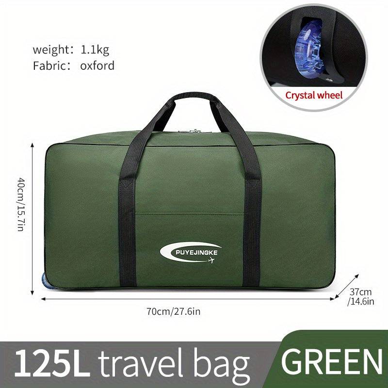 Leichte Großraum-Gepäcktasche mit Rädern - Der ultimative Reisebegleiter!