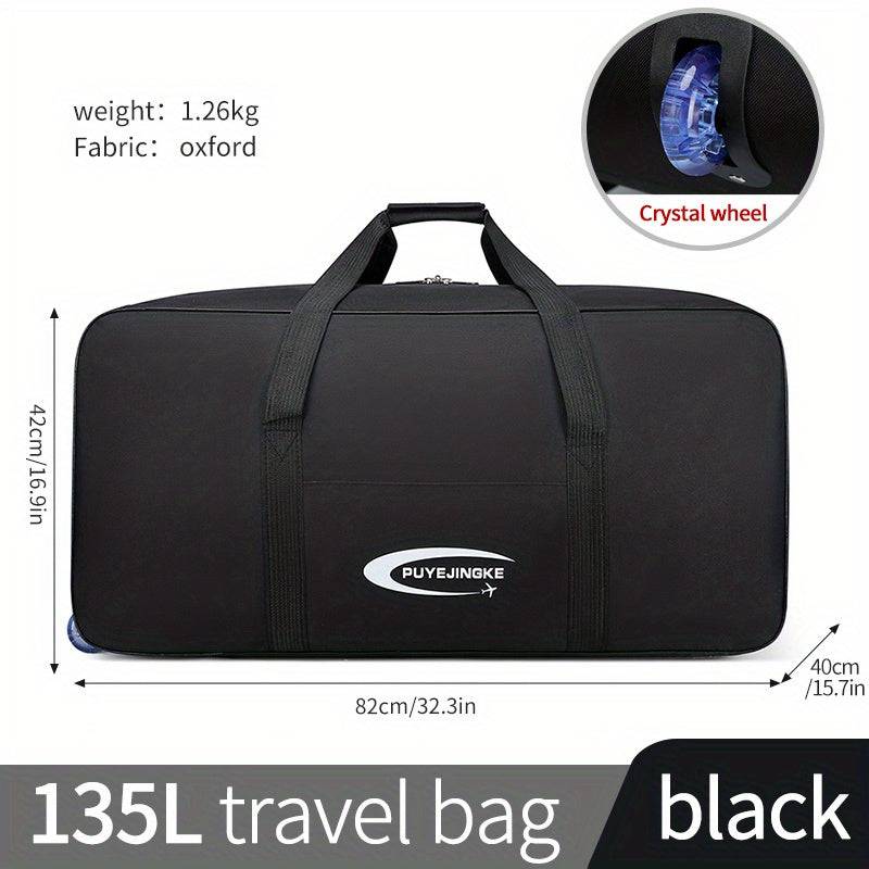 Leichte Großraum-Gepäcktasche mit Rädern - Der ultimative Reisebegleiter!