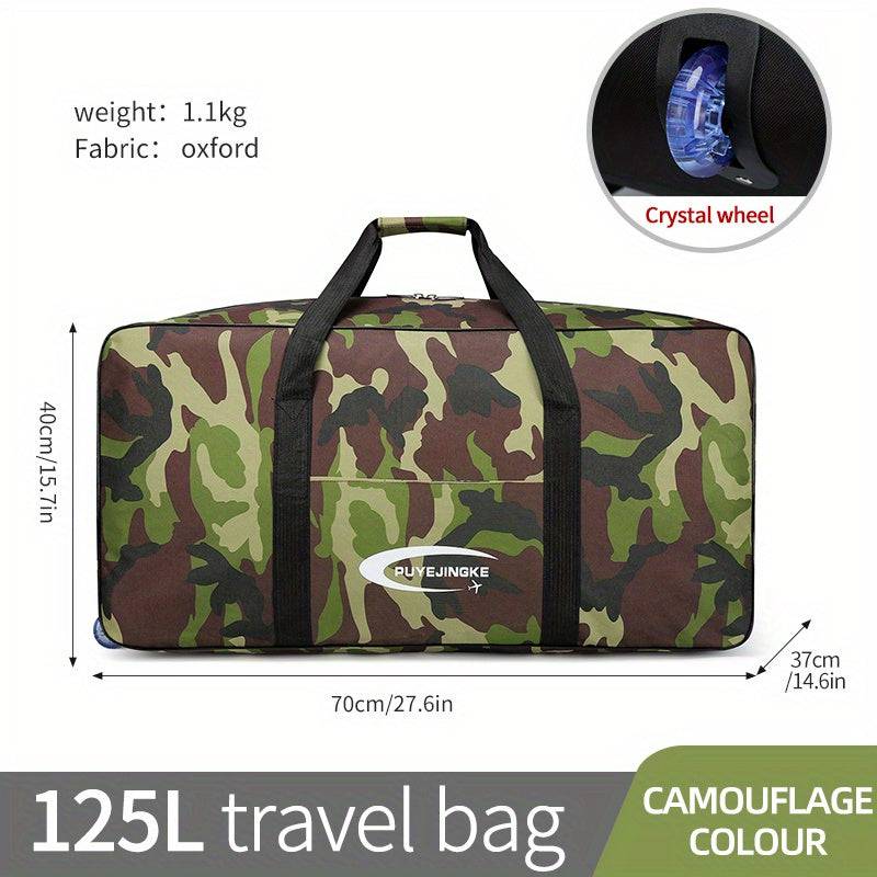Leichte Großraum-Gepäcktasche mit Rädern - Der ultimative Reisebegleiter!