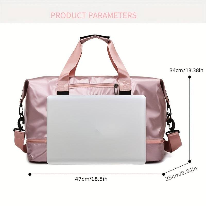 Leichte Multifunktions-Reisetasche mit großem Fassungsvermögen - perfekt für Sport, Fitness und Reisen.
