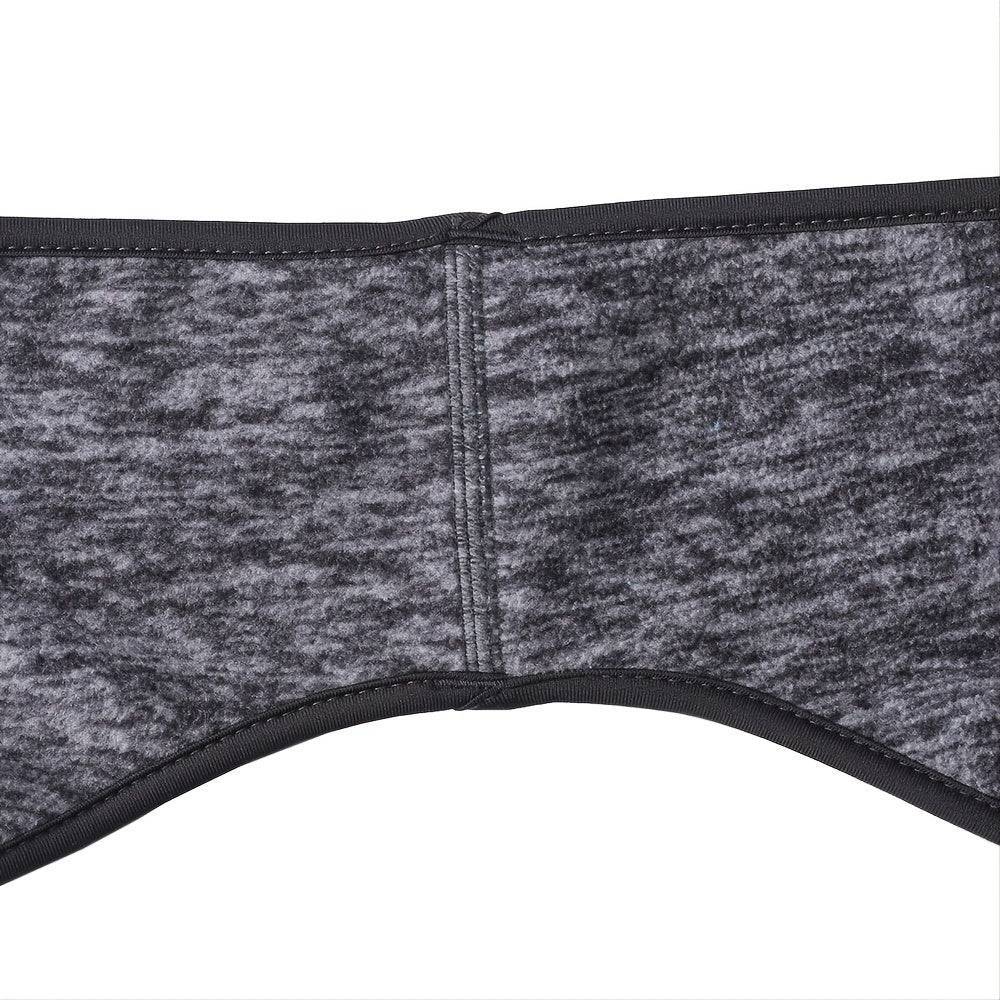 Polar Fleece Sports Headband - Winddicht, Atmungsaktiv, Wintersport-Essential.