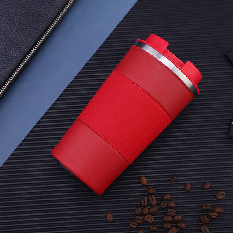 2-in-1 Edelstahl-Thermobecher - Perfekt für unterwegs!