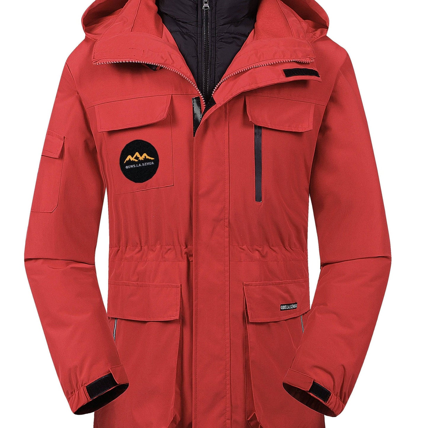 3-teiliges Winter-Set: Thermo-Windjacke + 2 abnehmbare Innenfutter (Damen/Herren) für Outdoor-Aktivitäten.