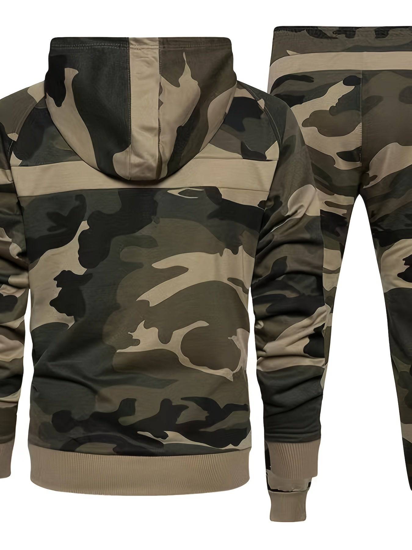 Herren-Sport-Sets für den Herbst und Winter. Stocking Hoodie & Jogging-Sweatpants.