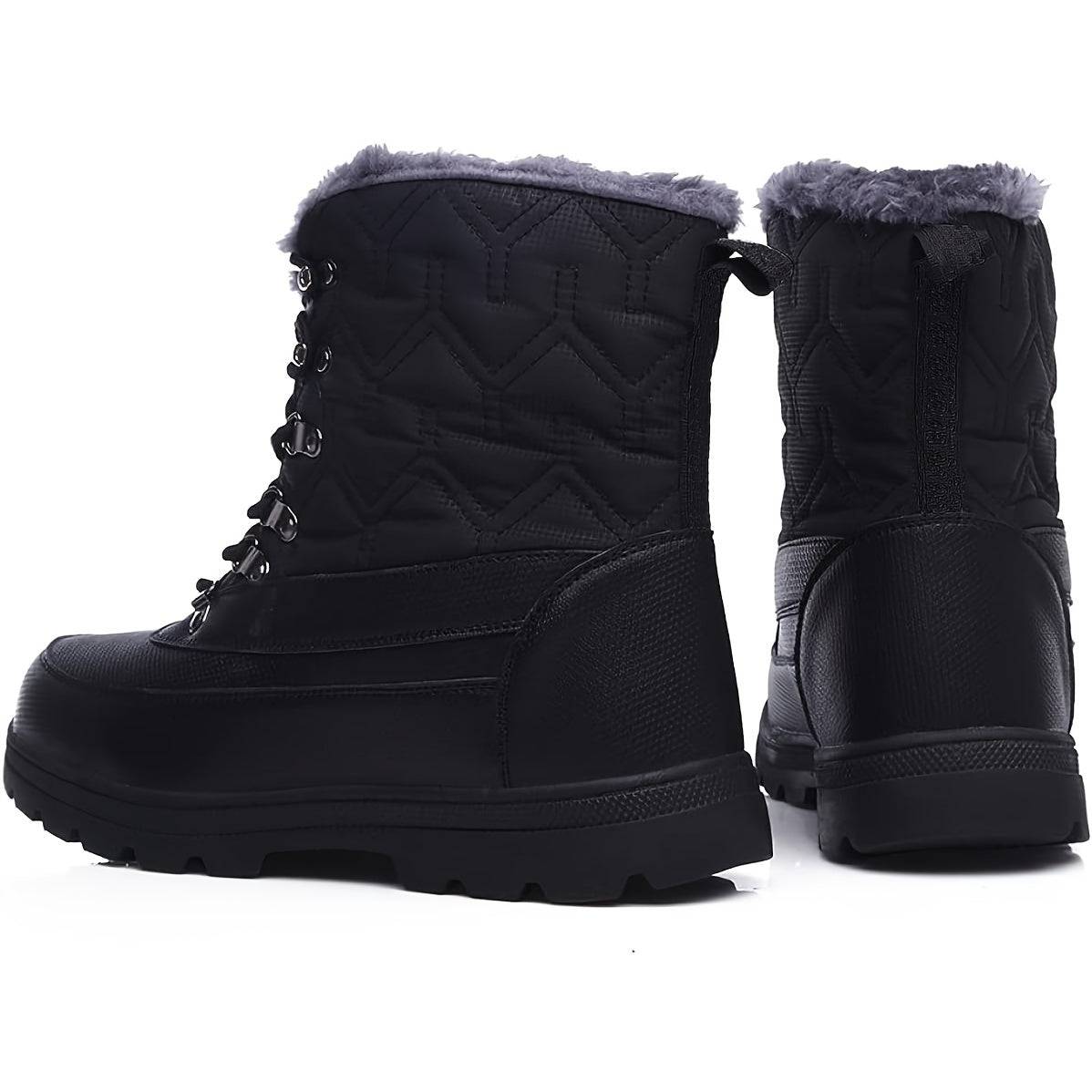 Kälteschutz-Herrenstiefel für Outdoor-Aktivitäten im Herbst/Winter.