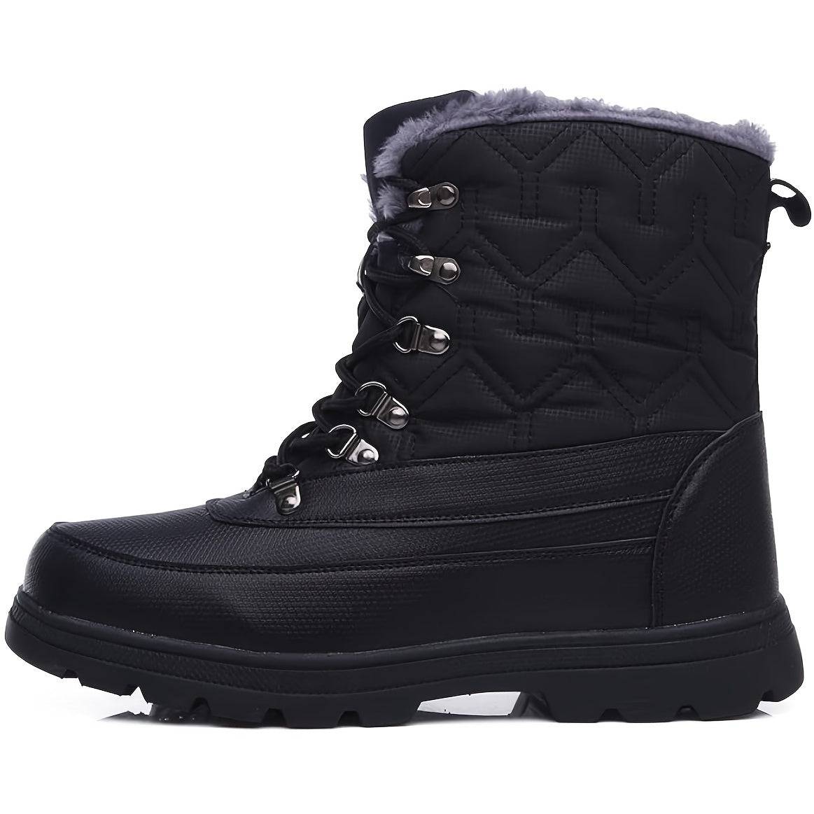 Kälteschutz-Herrenstiefel für Outdoor-Aktivitäten im Herbst/Winter.