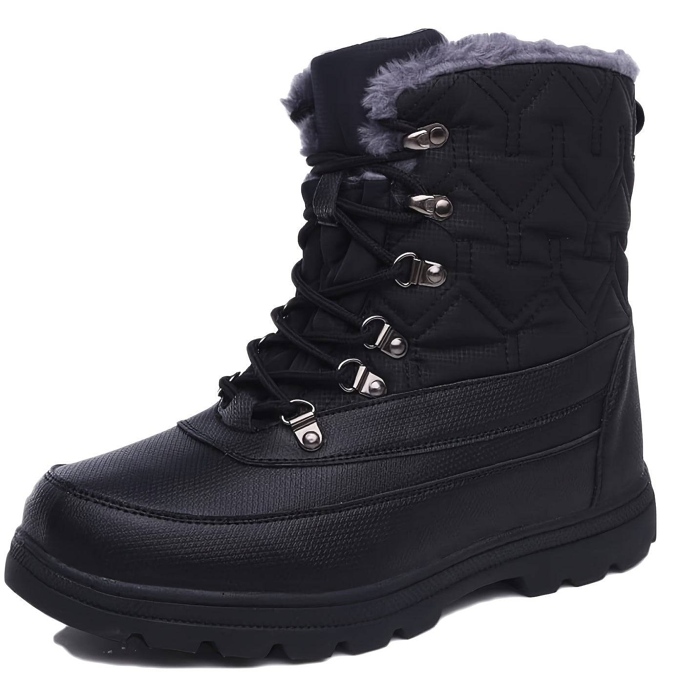 Kälteschutz-Herrenstiefel für Outdoor-Aktivitäten im Herbst/Winter.