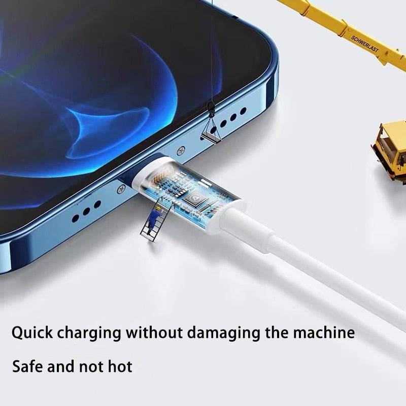 Blitzschnelles USB-Kabel für alle iPhone Modelle