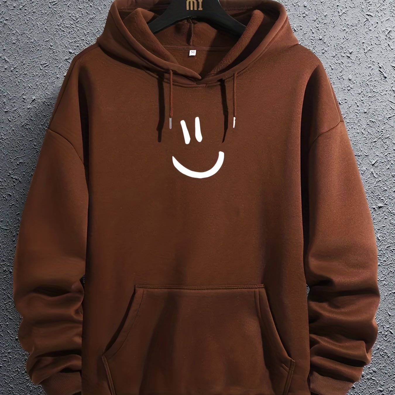 Herren-Kapuzenpullover (Smile)