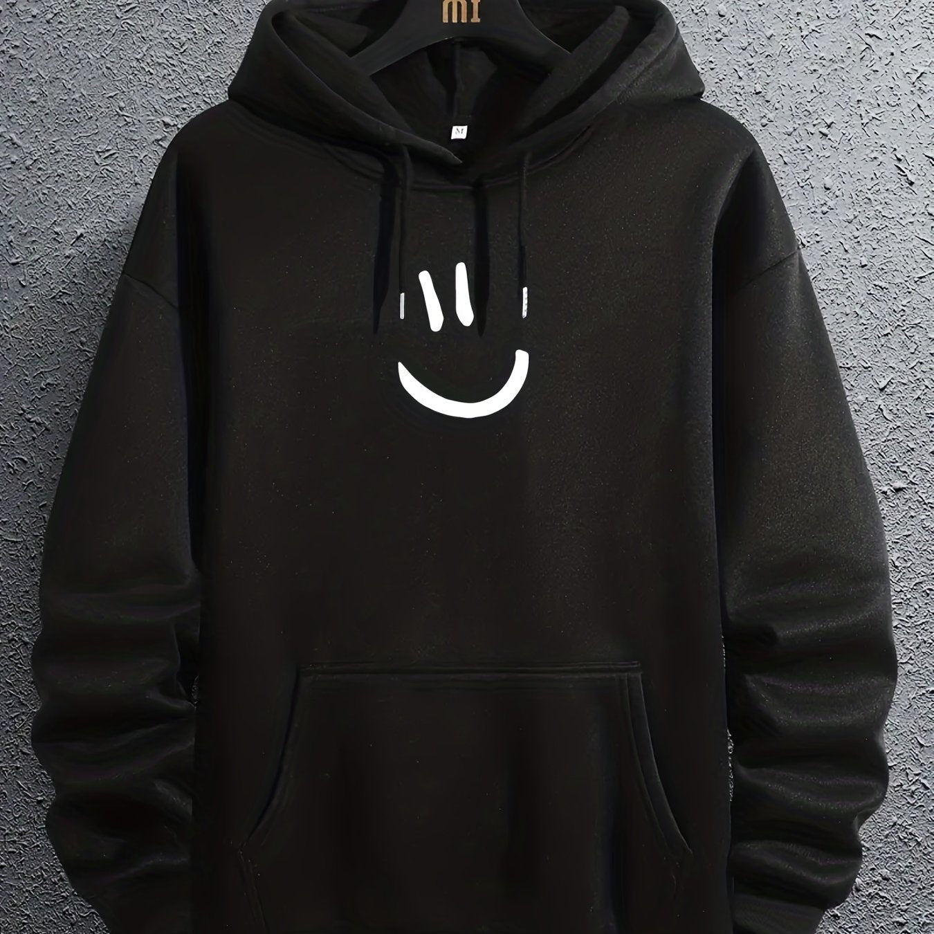 Herren-Kapuzenpullover (Smile)