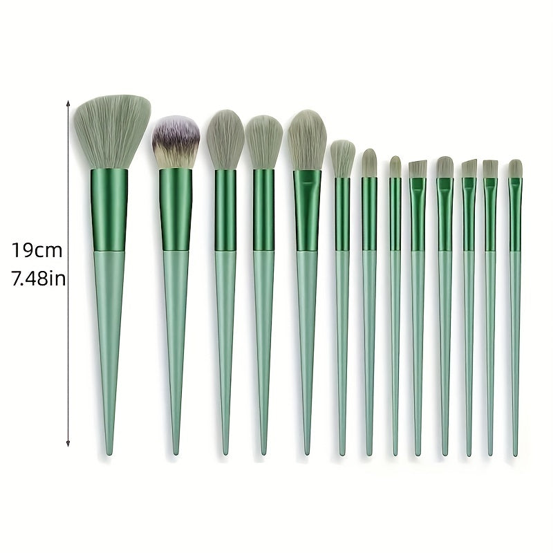 13-teiliges Set Mit Weichen, Flauschigen Make-up-Pinseln