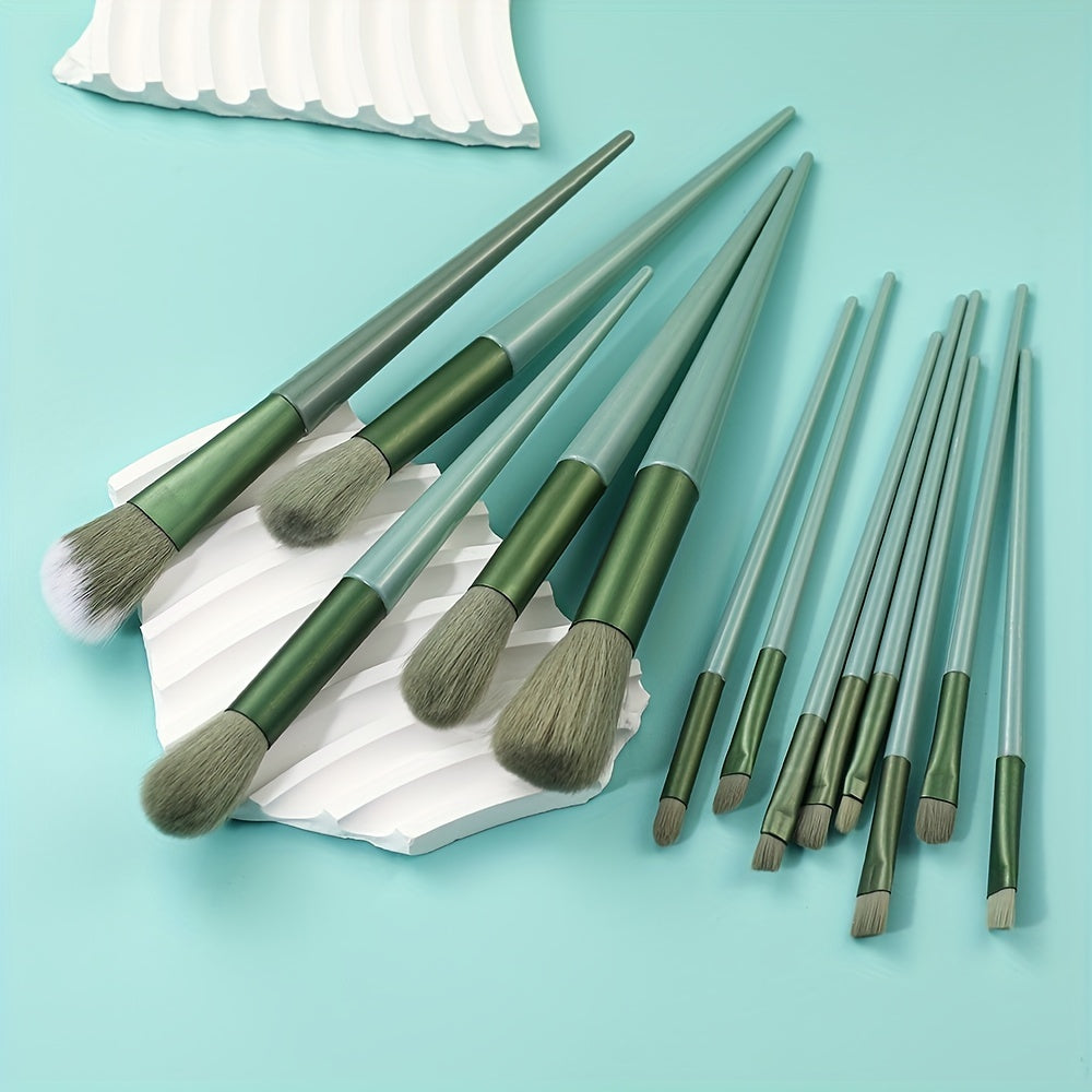 13-teiliges Set Mit Weichen, Flauschigen Make-up-Pinseln