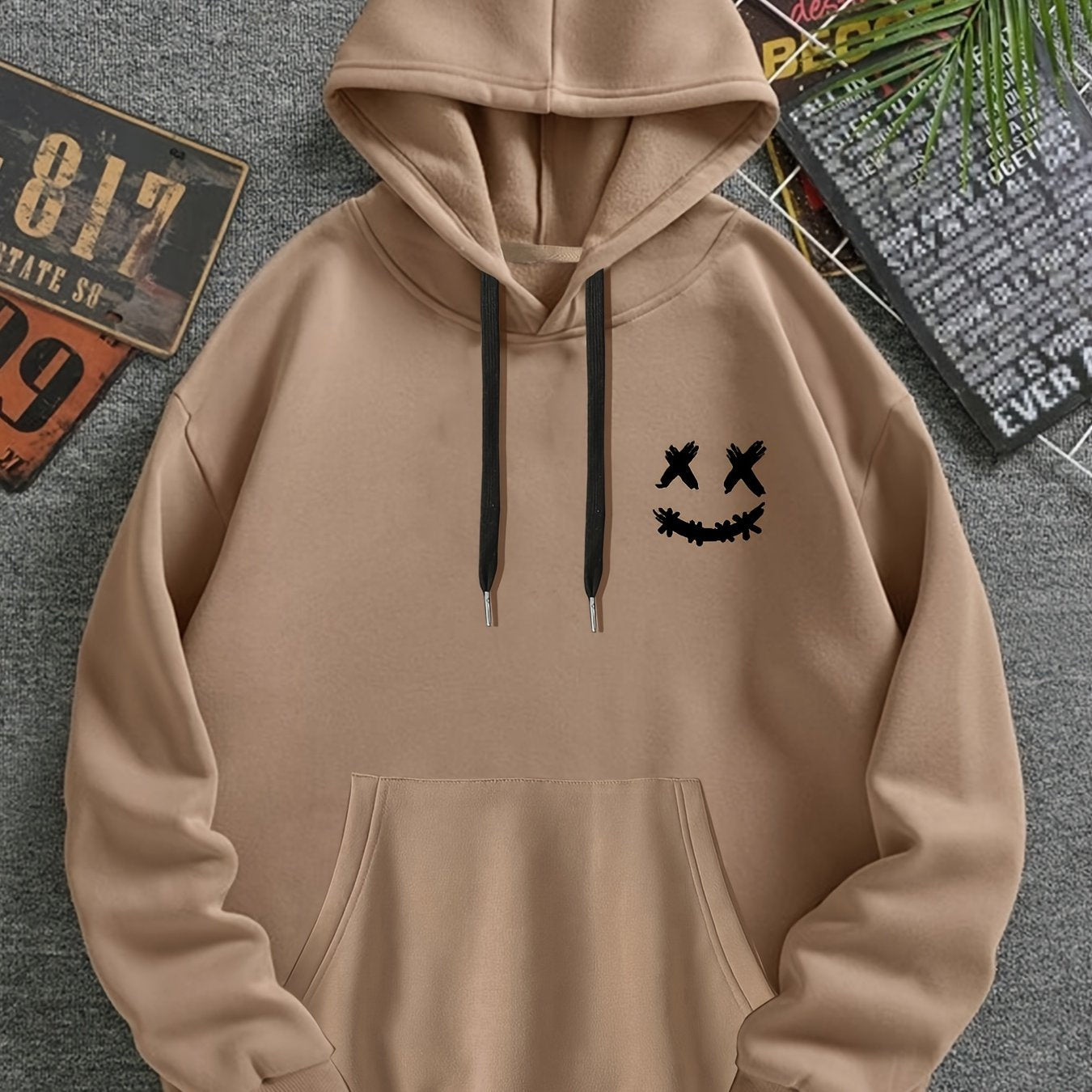 Herren Fleece Thermal Hoodie