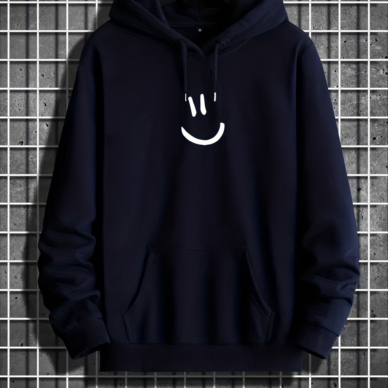 Herren-Kapuzenpullover (Smile)