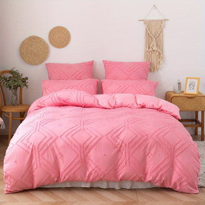 Luxuriöses Bettdeckenset für das ganze Jahr - Boho-Grit Design, bequem & weich! - Snatch