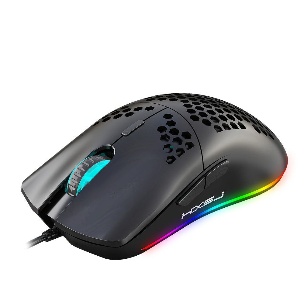 RGB-Gaming-Maus, drahtlos, 6 programmierbare Tasten - Snatch