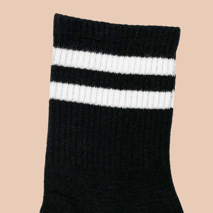 5 Paar klassische gestreifte Sportsocken