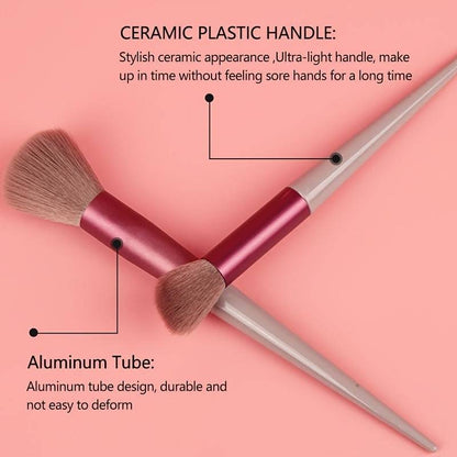 Hochwertiges Makeup-Pinsel-Set für ein perfektes Ergebnis.