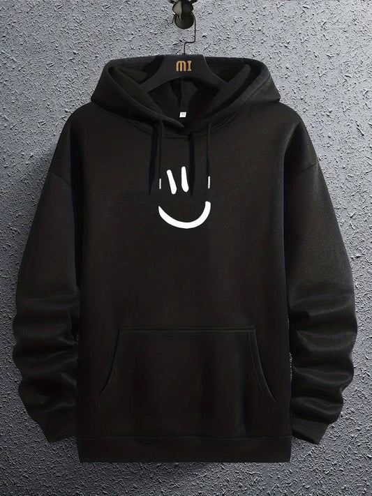 Herren-Kapuzenpullover (Smile)