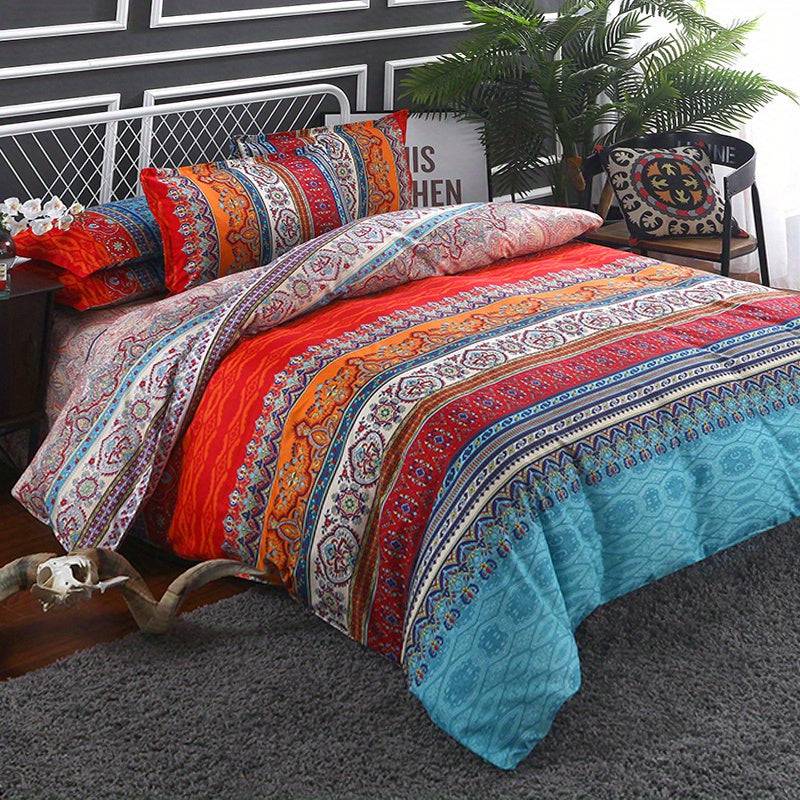 Boho Bettbezug-Set mit passendem Kissenbezug

Neuer, moderner Bettwäsche-Look für dein Zuhause!