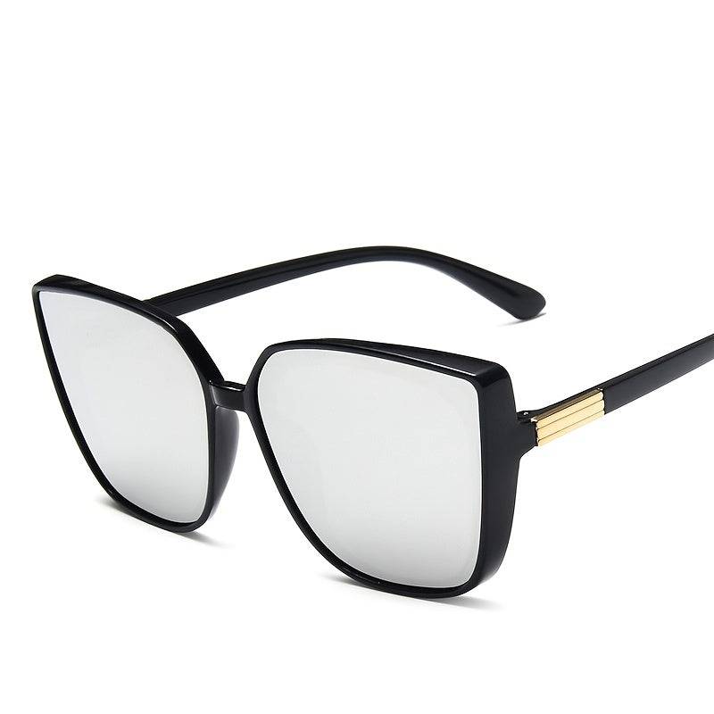 Fashion Square Sonnenbrille Frauen - Oversize Rahmen, Katzenauge, Vintage Look.

Neuer Titel: Trendige Vintage Sonnenbrille - Oversize Rahmen, Katzenaugen
