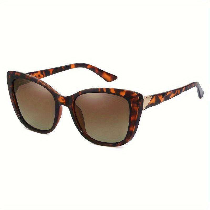 Cat Eye Sonnenbrille für Frauen - polarisiert, Anti-Glare - ideal zum Fahren, Reisen und Strand.