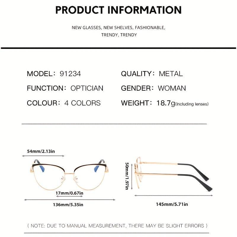 Stilvoller Schutz vor blauem Licht - Katzenaugenbrille
