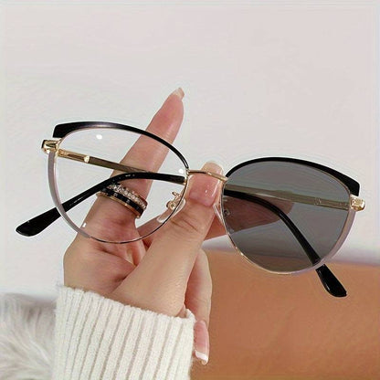 Photochrome Polarisierte Sonnenbrille - Stilvolles Katzenaugen-Design für Damen