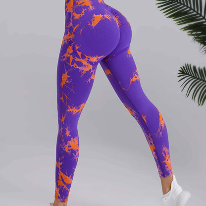 Tie Dye Yoga Leggings - Sexy, Stretchy & Stylish!