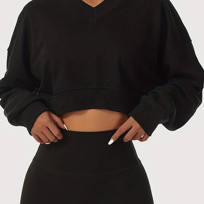 Verkürzte Langarm-Sweatshirts - Sportliche Eleganz für Damen