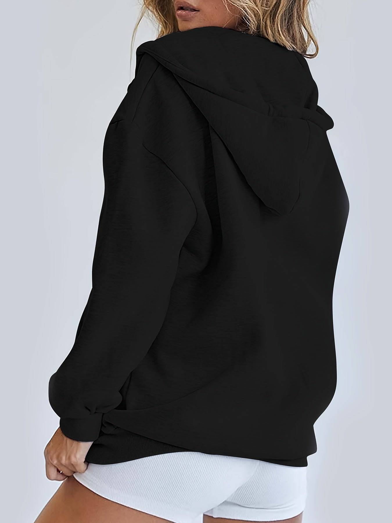 Herz-Druck-Kapuzenpullover - Stilvoll, lässig, unverzichtbar für Damen.