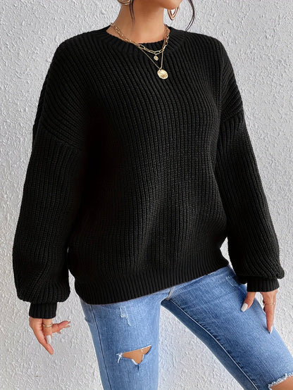 Herbst & Winter Pullover - Lässig, solide und warm.