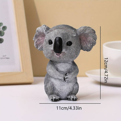 1pc Koala Ornament - Brillenhalter, Harzstatue für Bücherregal Wohnzimmer Büro Cafe Dekor, Winter Weihnachten Neujahr Dekor. 

Neuer Titel: Koala Ornament - Brillenhalter, Harzstatue für vielseitiges Wohnraumdekor.