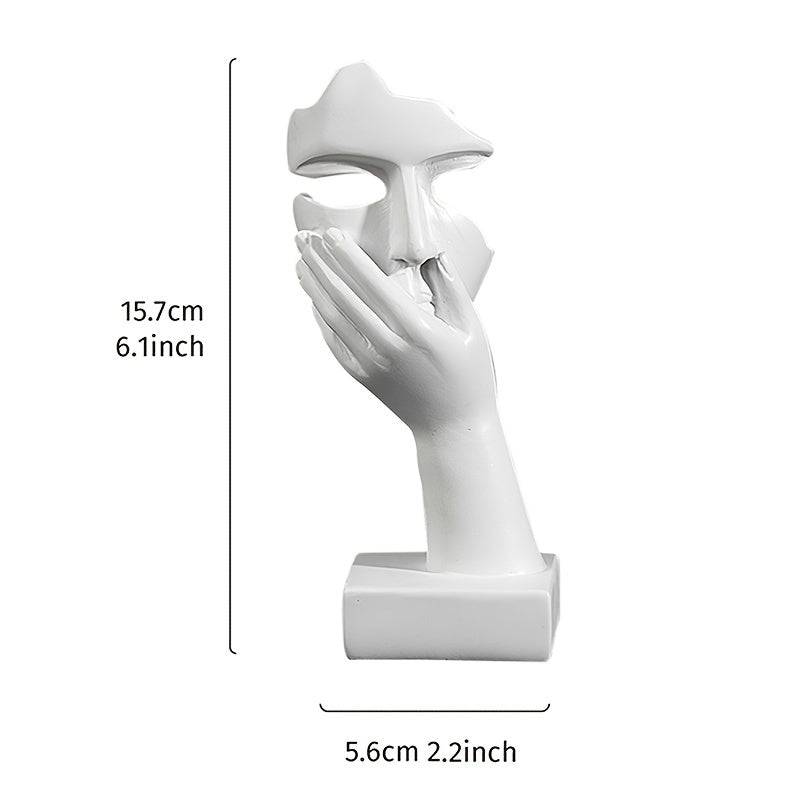 1pc Abstrakte Denker Statue - Elegante Kunst für Zuhause und Büro