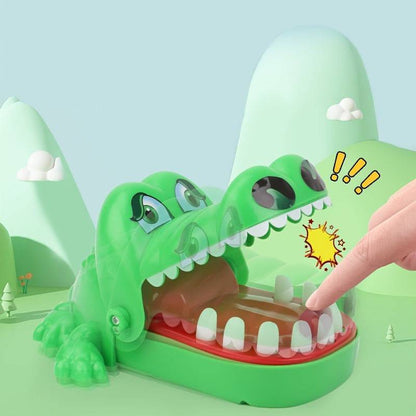 "Krokodil Zähne Spielzeug - Lustiges Alligator-Spiel für Kinder"