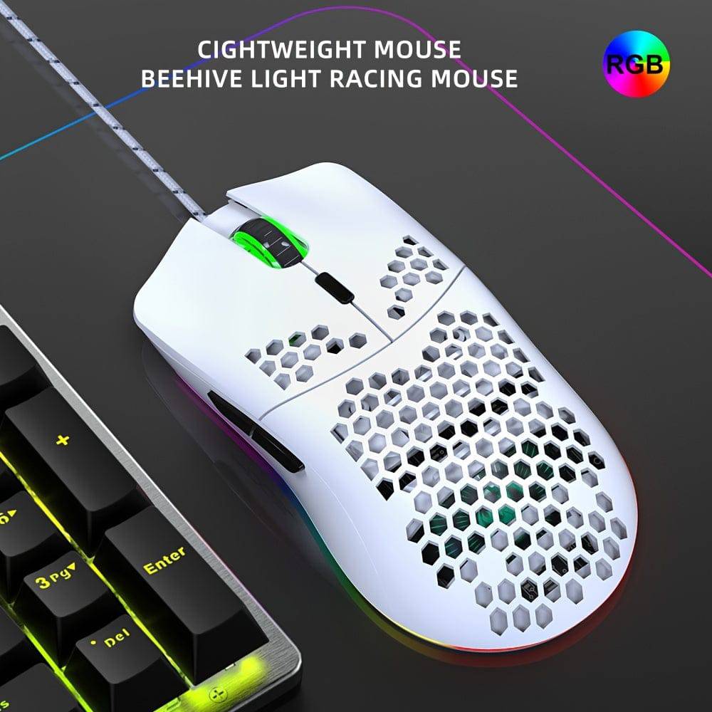 RGB-Gaming-Maus, drahtlos, 6 programmierbare Tasten