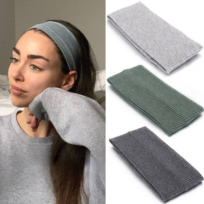 "Vintage Turban Stirnband - stylischer Haarschmuck für Damen und Mädchen beim Yoga"