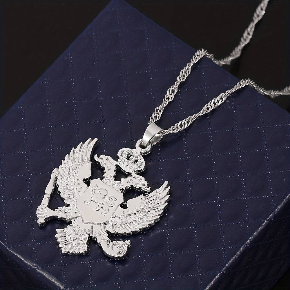 Elegante Adler- Halskette - Symbol für Strke und Schönheit (Albaner Kette, Kosovo Kette)