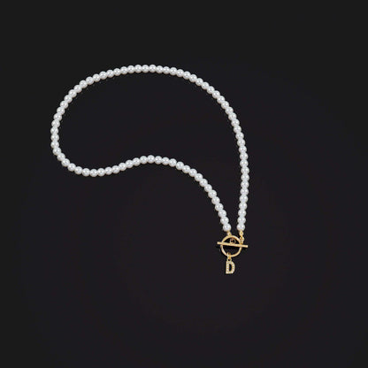 Zirkon-Anhänger-Halskette mit Toggle-Verschluss für Frauen