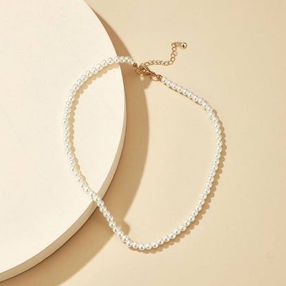 Elegante Perlenkette - Koreanischer Stil - Vielseitiges Damenaccessoire