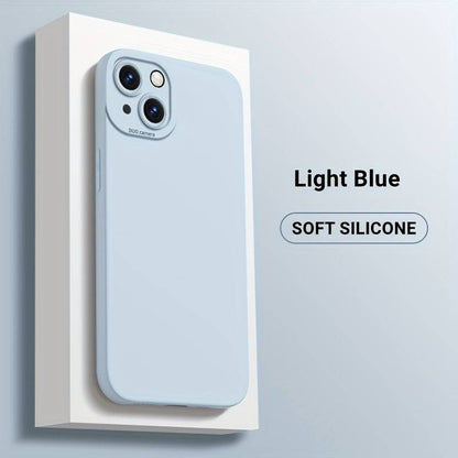 Quadratische Flüssigsilikon-Handyhülle für iPhone 15 11 12 13 14 Pro Max 14 Plus Kamera-Schutzhülle mit integriertem Flaum-Softcover.

Neuer Produkttitel: Luxus-Silikonhülle für iPhone 15 Pro Max - Quadratisch, Kameraprotektor, flaumiges Softcover.